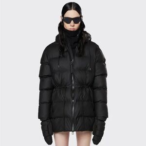 RAINS black jacket - xs/s